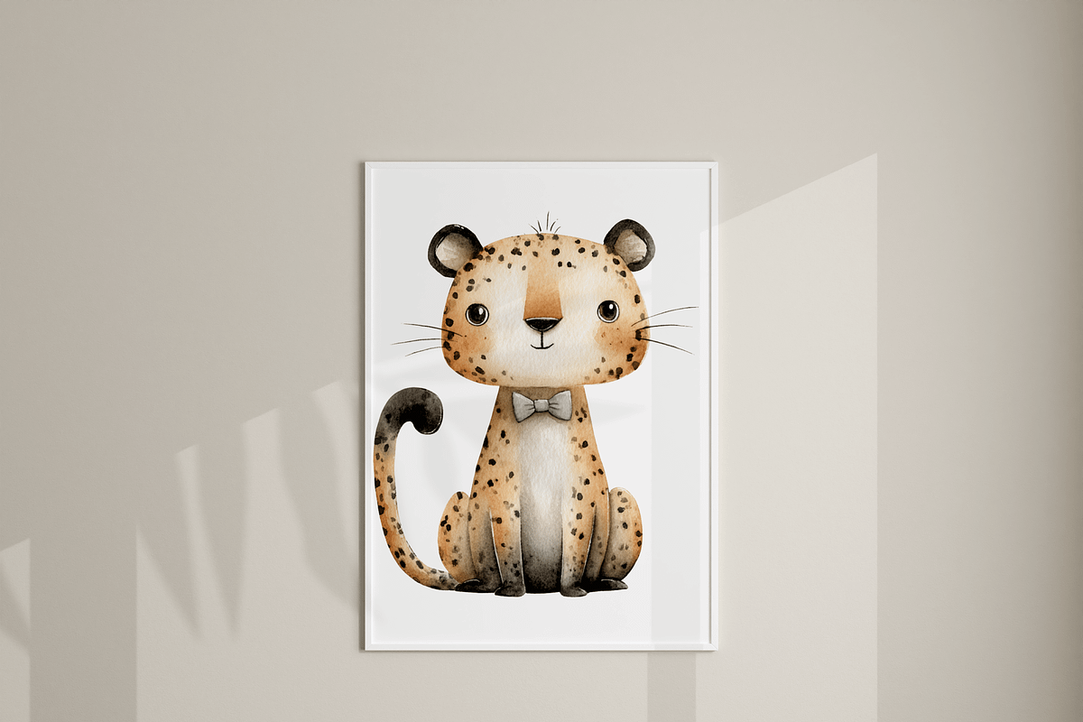 25 Leopard Clipart, an Animal Illustration by Pati Charm Studio (Photo 7 of 8)
