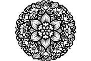 Minimal Black Lotus Mandala, a Decorative Illustration by Designer_Momina (Thumbnail 14 of 21)