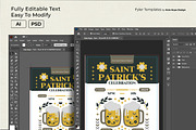 St Patricks Celebration Flyer, a Flyer Template by Hole Hope Design (Thumbnail 4 of 5)