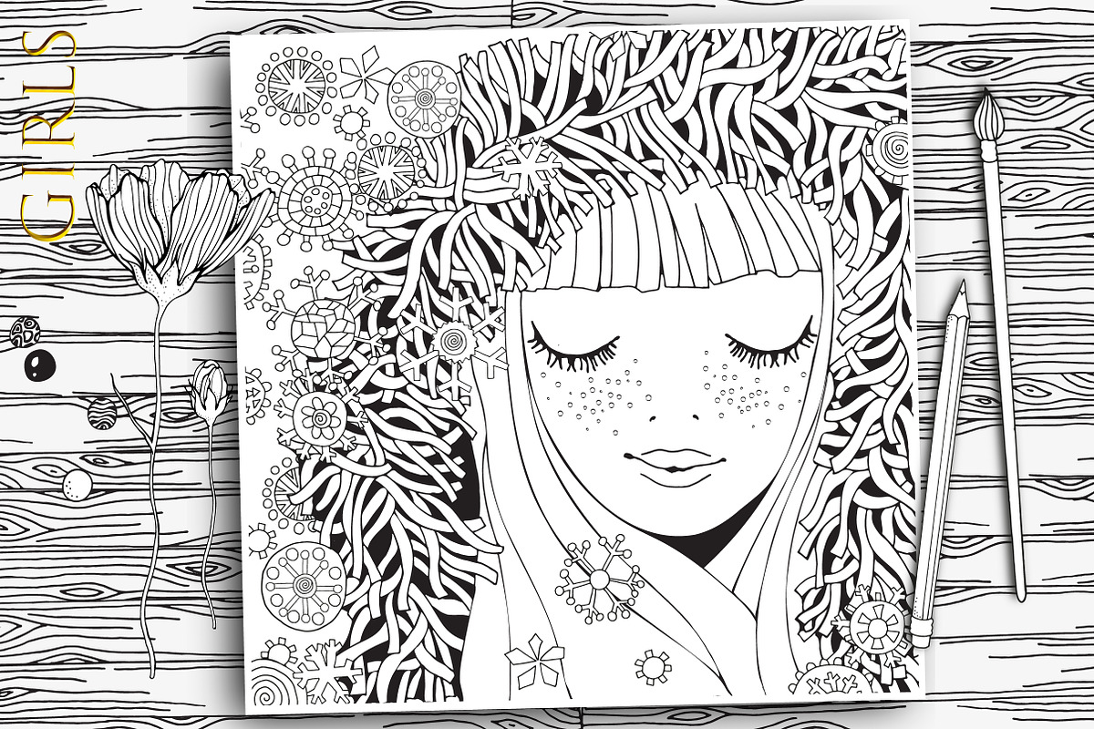 Pretty girls (part 2), an Illustration by ImHope (Photo 9 of 16)