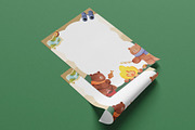 Cute Camping Vibe Watercolor, an Animal Illustration by CreativeValuation (Thumbnail 7 of 16)