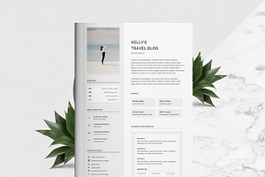 Blog Media Kit - 1 Page