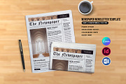8 Page Newspaper Template, a Stationery Template by retrographix (Thumbnail 1 of 7)