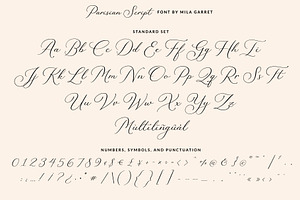 Parisian Vintage Calligraphy Script