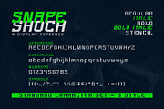 Snape Shock - Strong Display Font, a Font by Snape Design Studio (Thumbnail 2 of 6)