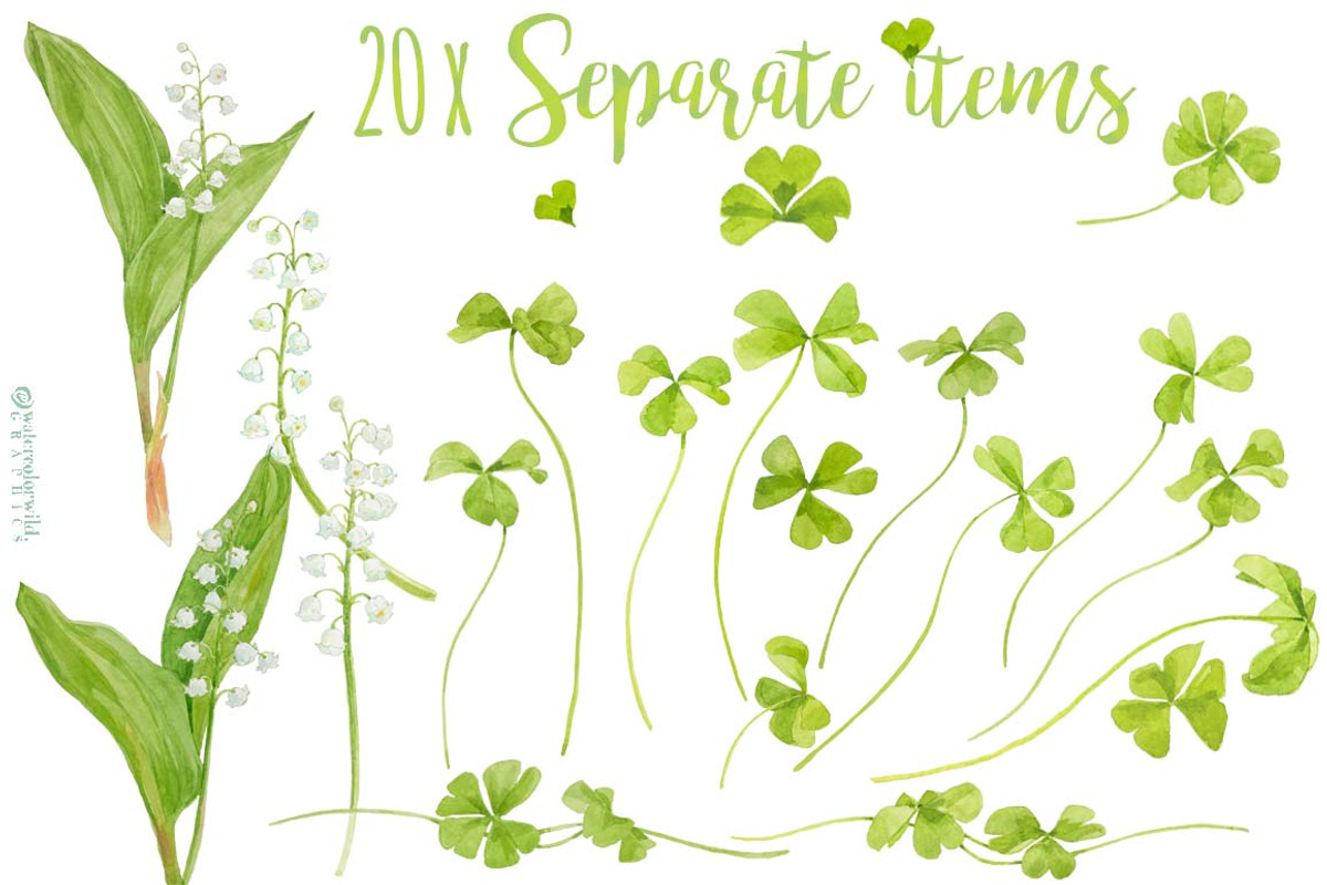 Delicate&Playful-for wedding suites, an Illustration by watercolorwild.graphics (Photo 4 of 9)