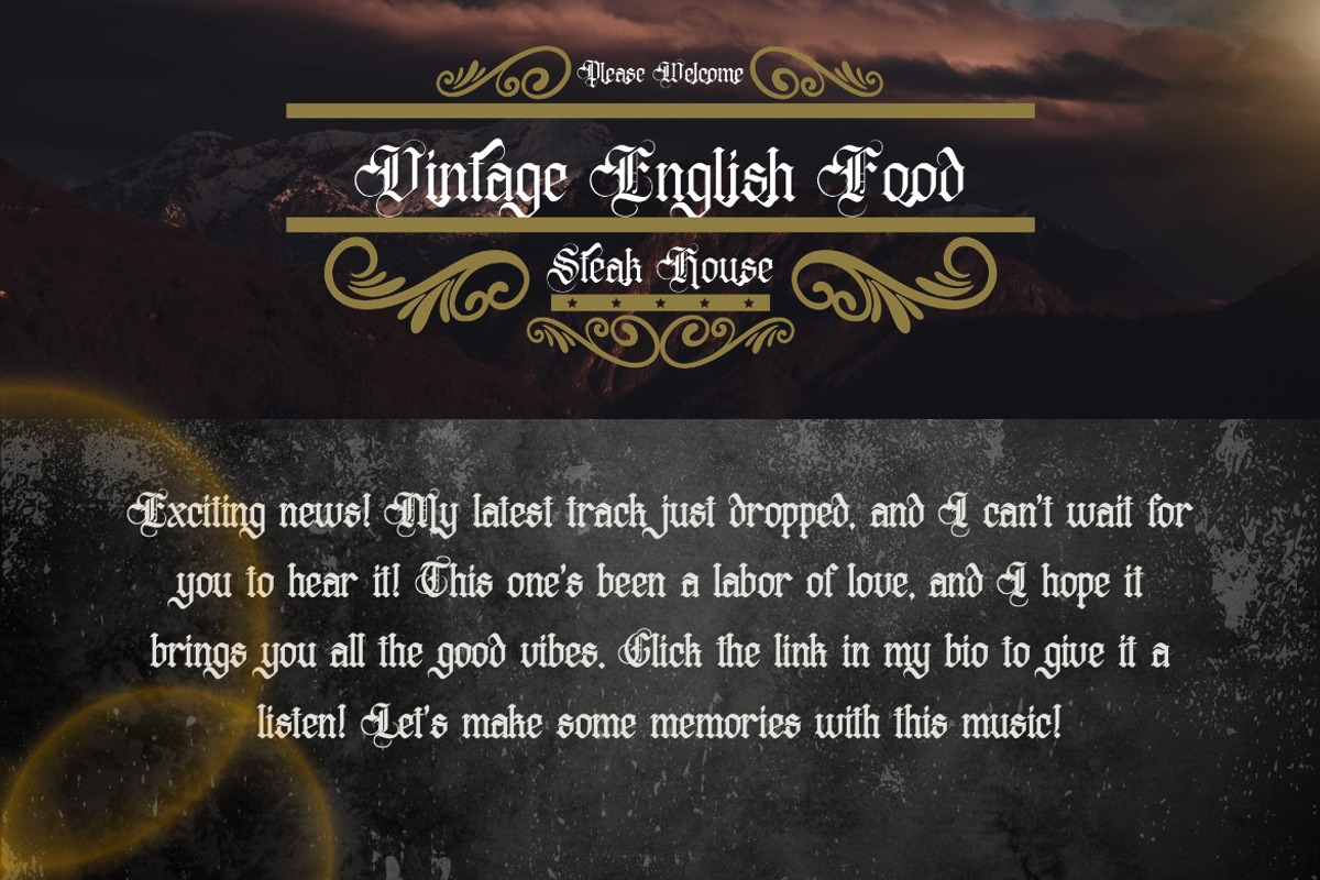 Distropiax - Modern Blackletter Font, a Blackletter Font by Dhabee (Photo 14 of 15)