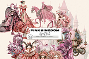 PINK KINGDOM CLIPART PACK, a Person Illustration by Daring Digies (Thumbnail 1 of 10)