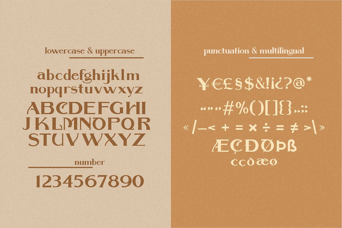 Collonar a vintage serif typeface preview 6