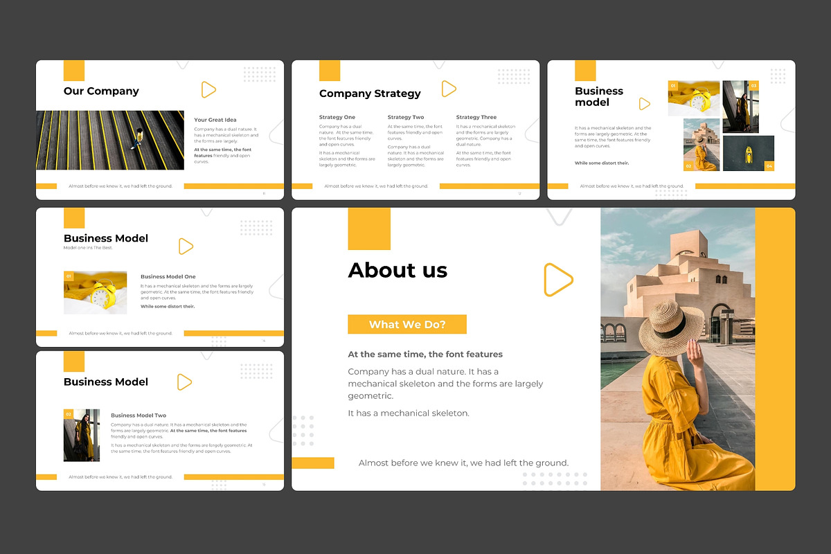 Business Plan -Presentation Template, a Presentation Template by MNML Agency (Photo 5 of 34)