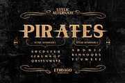 Ethdago - Vintage Classic Font, a Serif Font by Drizy (Thumbnail 8 of 9)