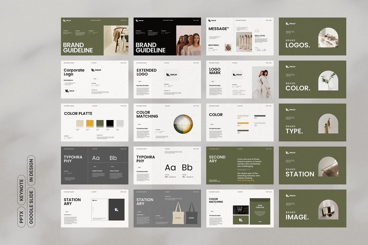 Brand Guideline Template, a Presentation Template by GoldenPixelStudio (Photo 8 of 8)