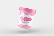 Glossy Ice Cream Cup Mockup PSD, a Cups & Container Mockup by Akrinity Digital (Thumbnail 8 of 8)