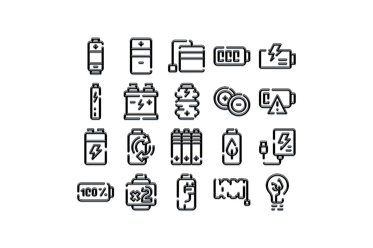 Battery energy power and electric, an Object Graphic by pikepicture (Photo 1 of 3)