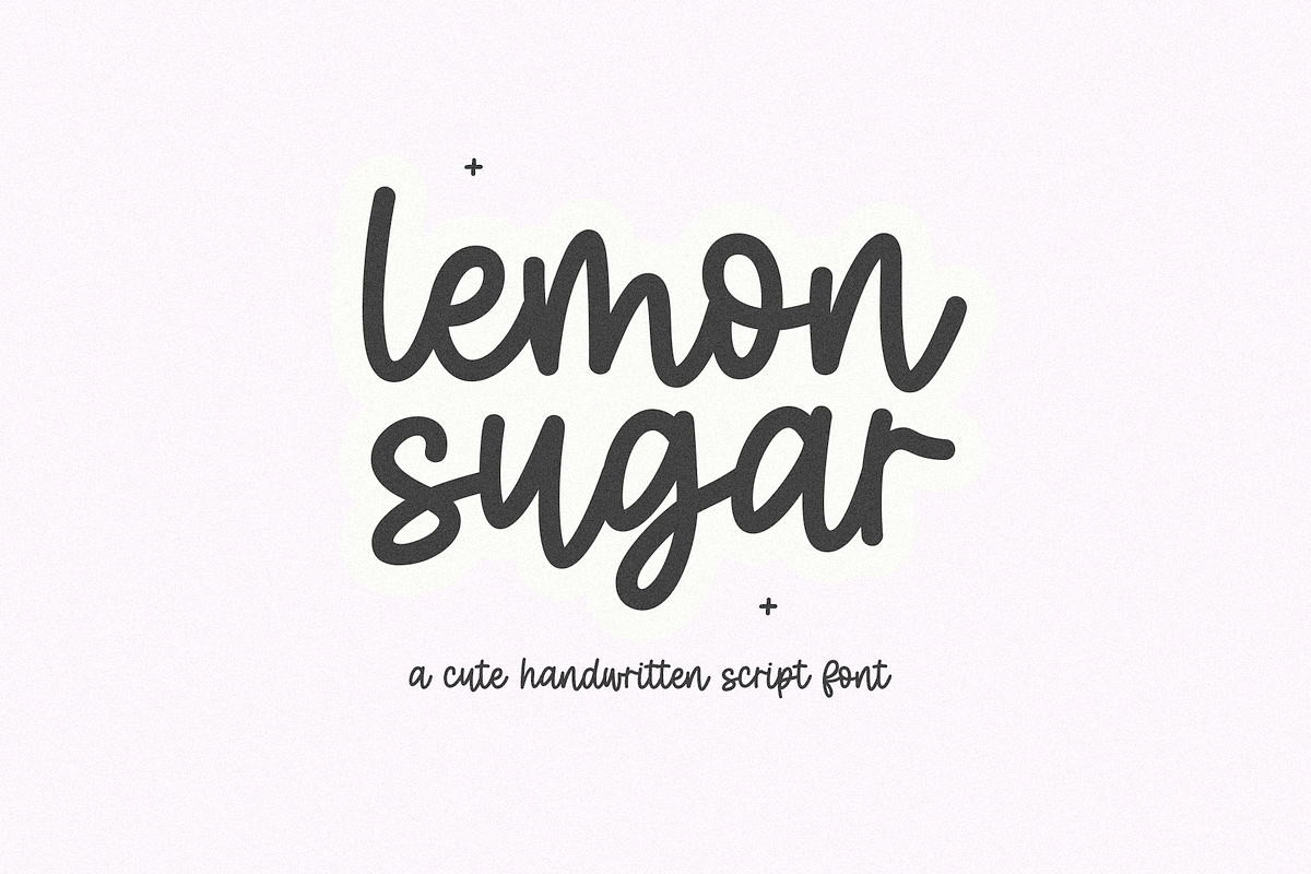 Lemon Sugar | Cute Script Font, a Script Font by KA Designs (Photo 1 of 10)
