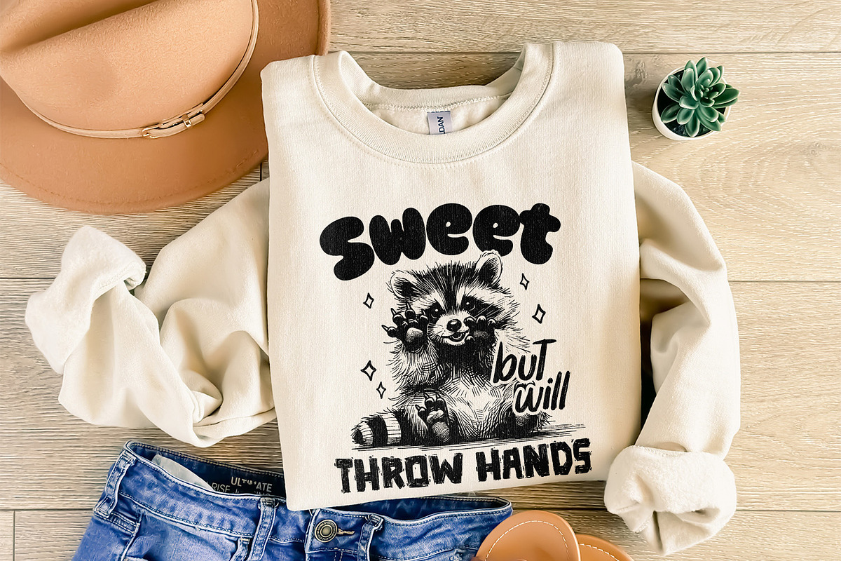 Sweet but Will Throw Hands Funny, an Illustration by SharpMarketplace (Photo 6 of 9)