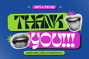 Parody Prank Psychedelic Font, a Serif Font by timelesstype.co (Thumbnail 20 of 20)