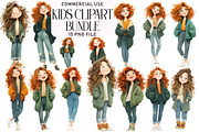 Kids Clipart Bundle, an Illustration by Daily.Designs (Thumbnail 1 of 4)