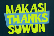 Boldre Quirky - Display Font, a Handwritten Font by Bentype Studio (Thumbnail 8 of 8)