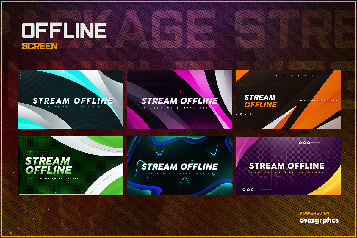 STREAM PACKAGE MEGA BUNDLE V2, a Social Media Template by Creathift (Photo 17 of 19)