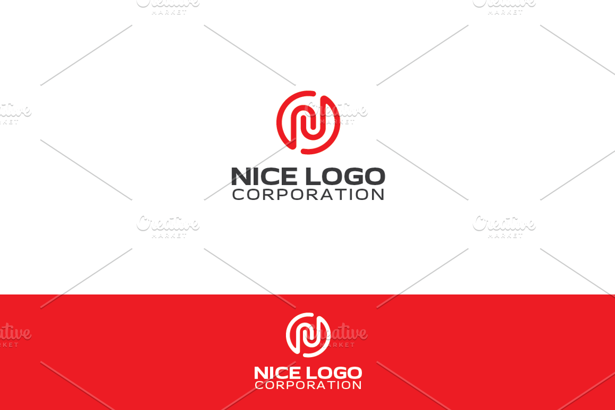 logo with the letter N, a Branding & Logo Template by Indigo Graphic Shop (Photo 1 of 4)
