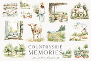 Countryside Memories, a Decorative Illustration by PeDe Designs (Thumbnail 15 of 15)