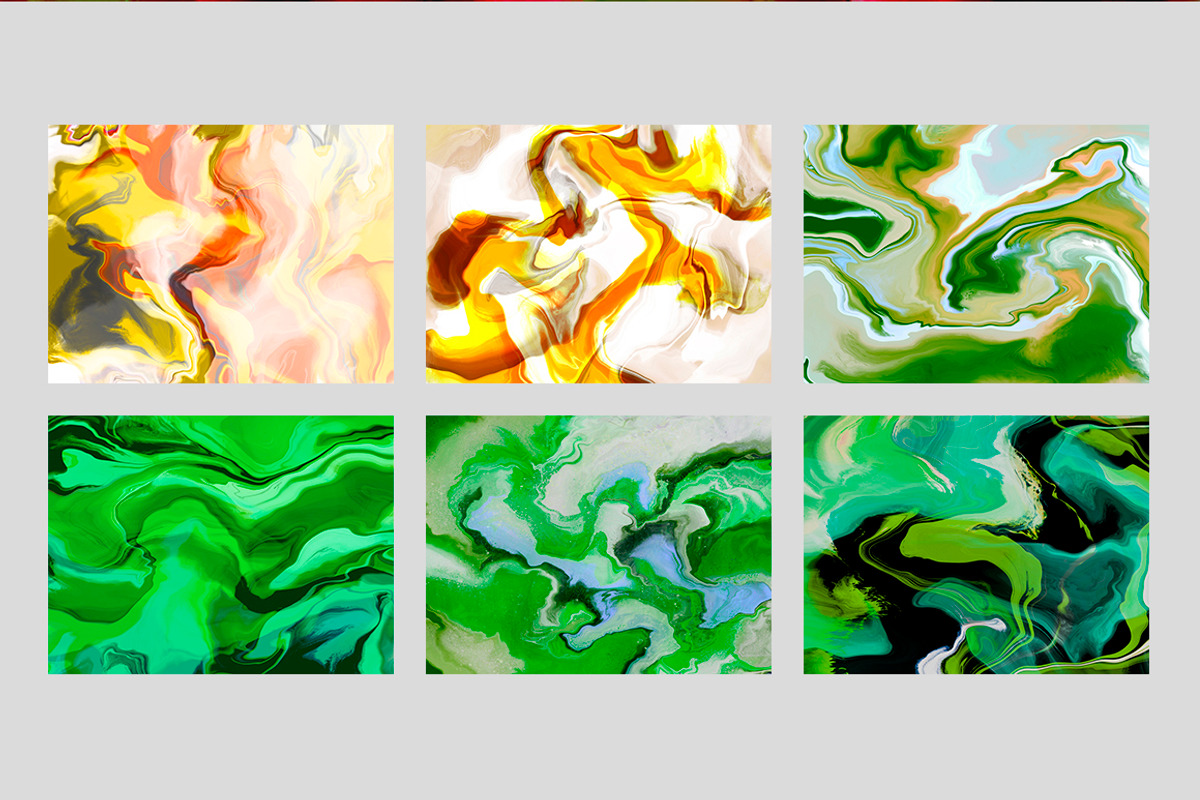 Fluid art design Collection, a Texture Graphic by ViktoriaLapshyna (Photo 3 of 16)