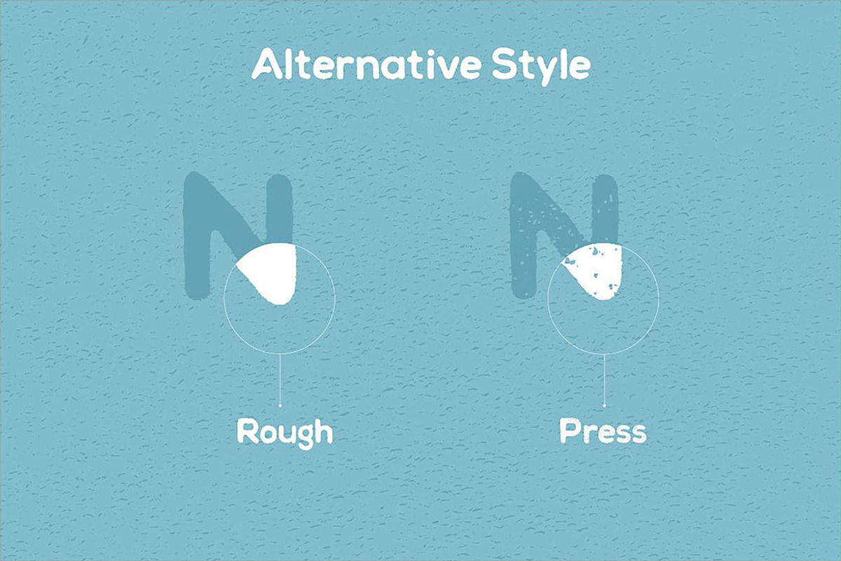 Chalif Typeface preview 2