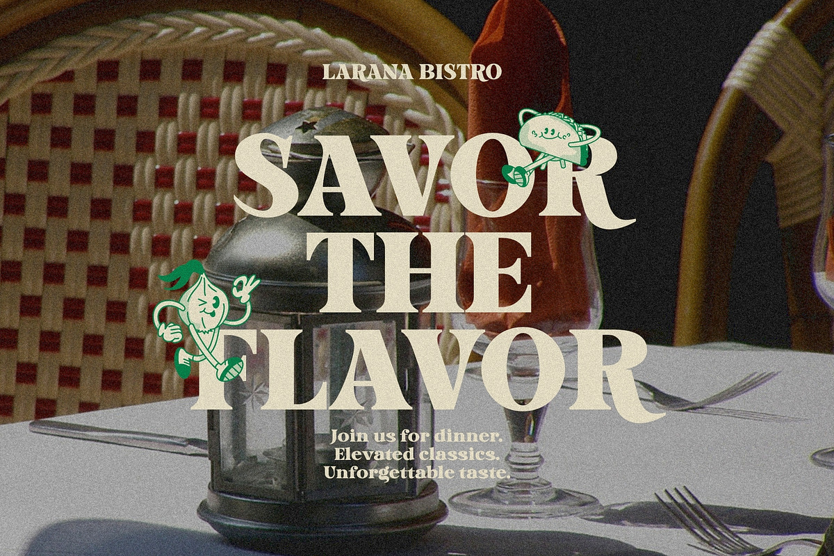Avedoria Retro Feel Serif Font, a Serif Font by Heinzel Std (Photo 3 of 12)