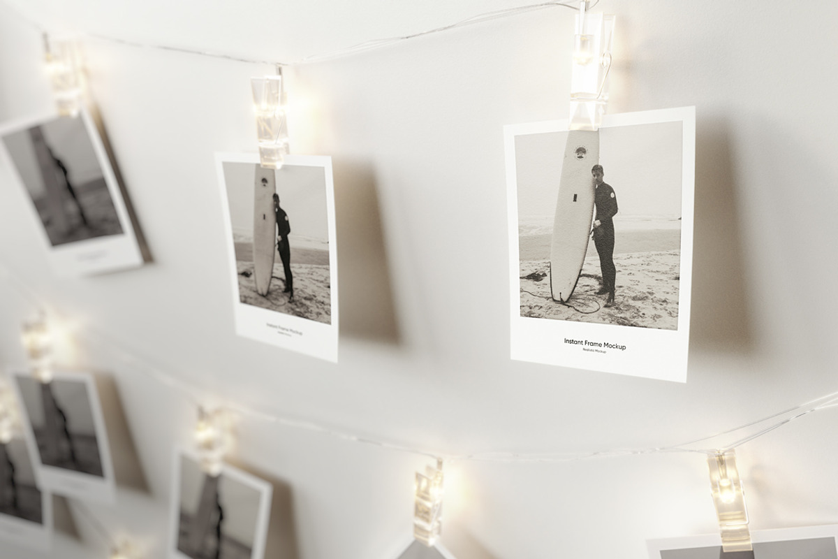 Instant Photo Mockup Set, a Household Mockup by WebAndCat (Photo 9 of 11)