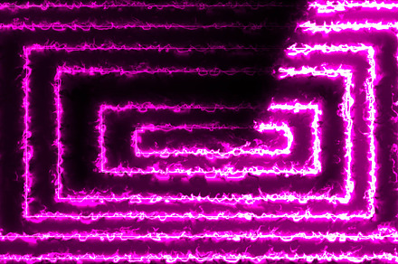 Speed Neon pink Fluorescent blackgro, a Technology Photo by John_Walker