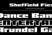Sheffield Fiesta, a Font by Device (Thumbnail 1 of 9)