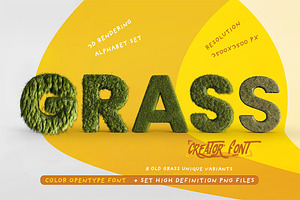 Green Grass or Fur Typo Creator