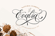 La Graziela - Copperplate Font, a Script Font by Letterhend Studio (Thumbnail 5 of 9)