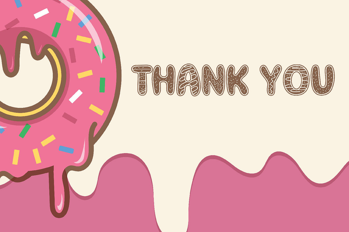 Do donut, a Font by Rashdrawn (Photo 3 of 3)