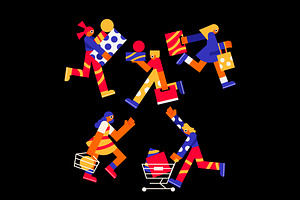 Black Friday Asset Illustration, an Object Illustration by graphicook