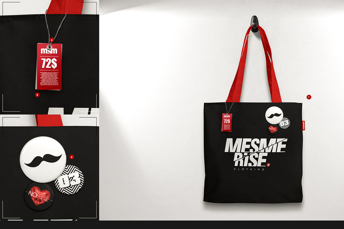 6 Stages Tote Bag Straps In Mock-up, a Product Mockup by Mocca Mockups Store (Photo 8 of 55)