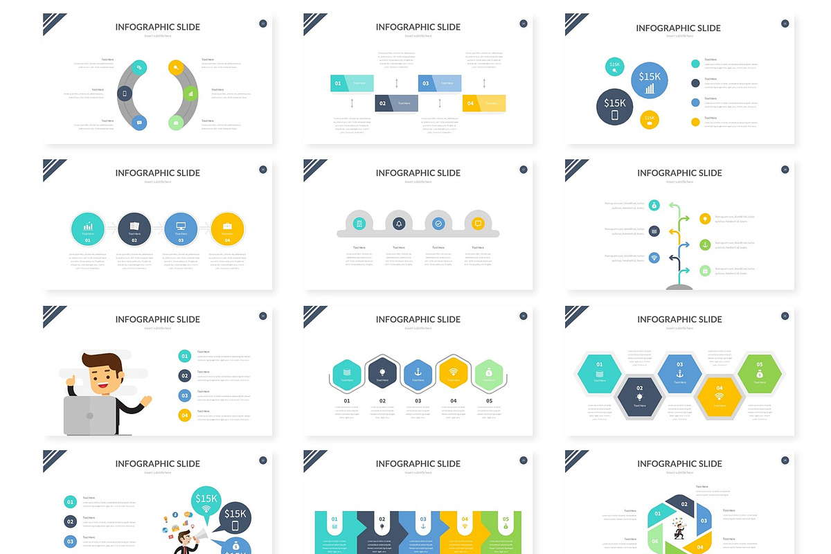 Axea - Powerpoint Template, a Presentation Template by AQR Studio