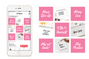 25 Feminine Mockups, a Print Template by My Squared Style (Thumbnail 2 of 4)