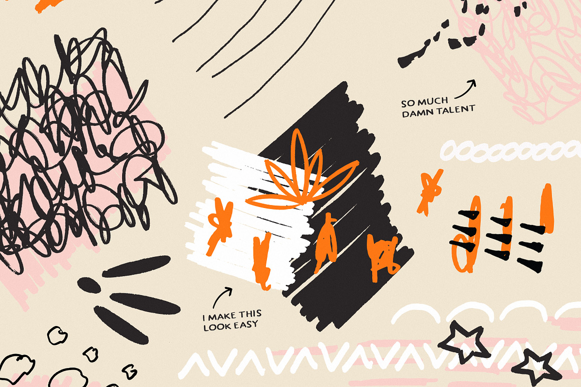 Doodlings - The Botanical Edition, an Object Graphic by Tom Chalky (Photo 8 of 16)