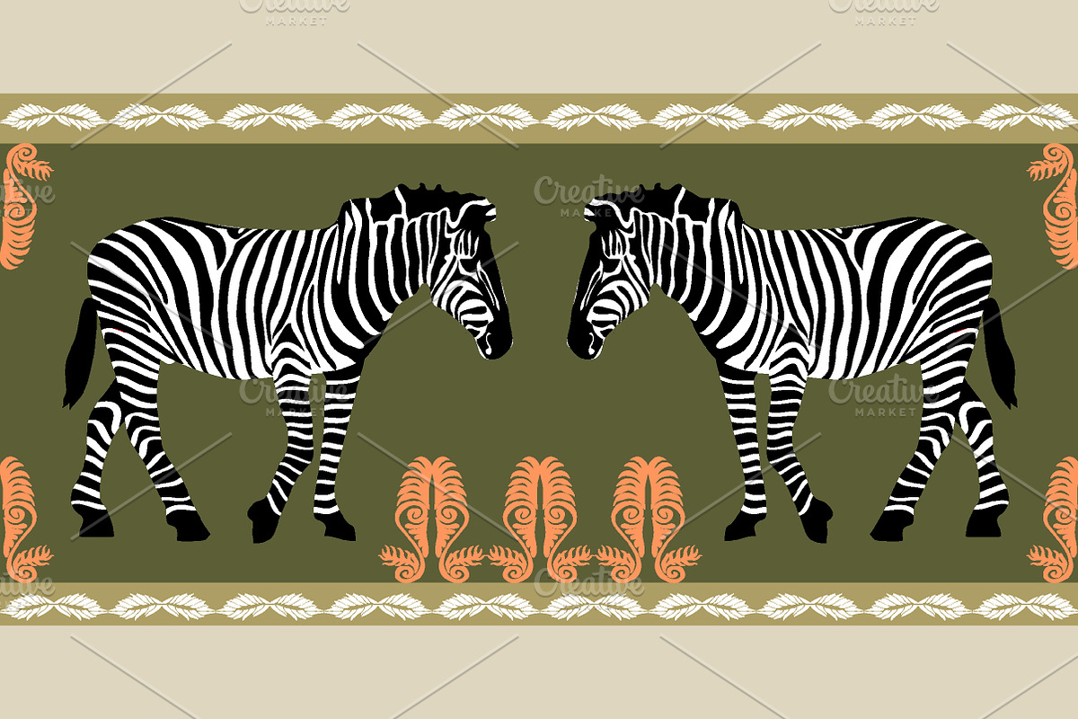 Safari Set. Seamless Animal Prints, a Pattern Graphic by Svetlana Kononova (Photo 5 of 9)
