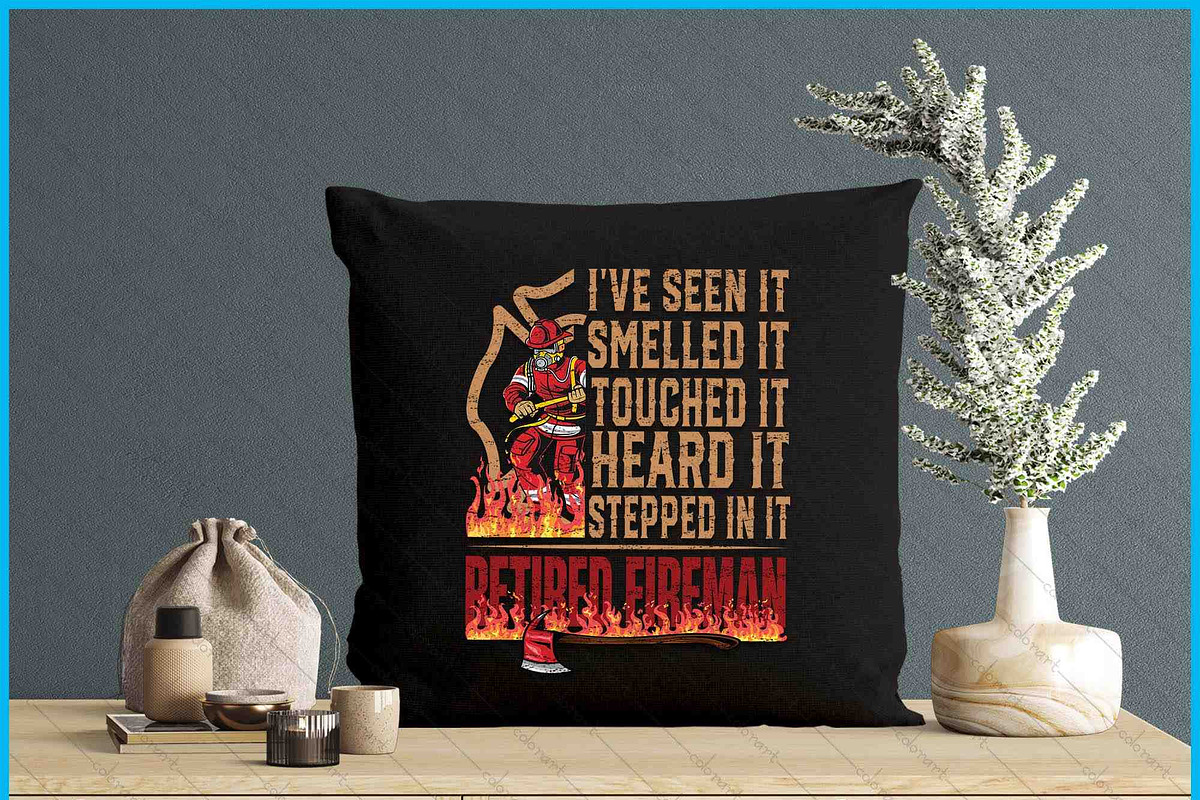 Retired Fireman Firefighter Axe Fire, a Graphic by Creativeusart (Photo 3 of 4)