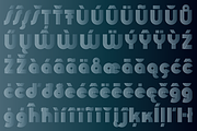 Churchward Design Lines, a Sans Serif Font by BluHead Studio (Thumbnail 5 of 6)