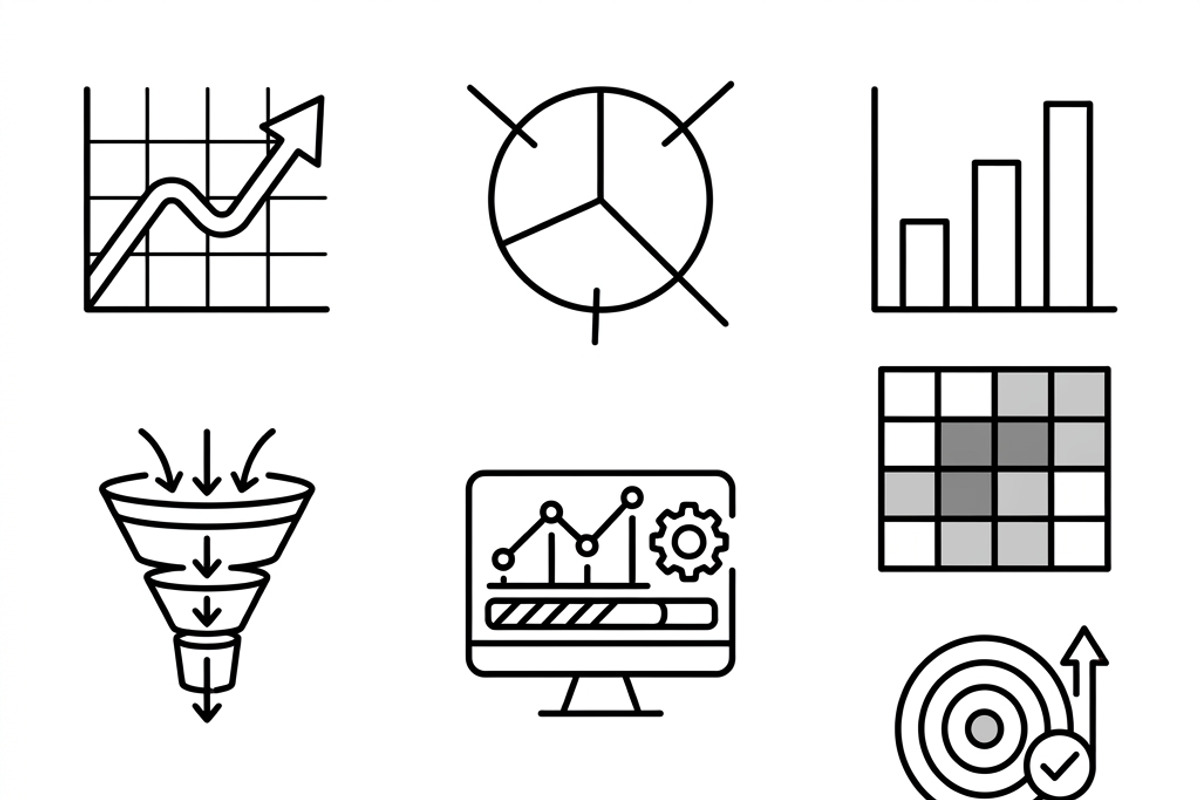430 Subscription Business Icon Set, an Outline Icon by adenpinkstore (Photo 8 of 12)