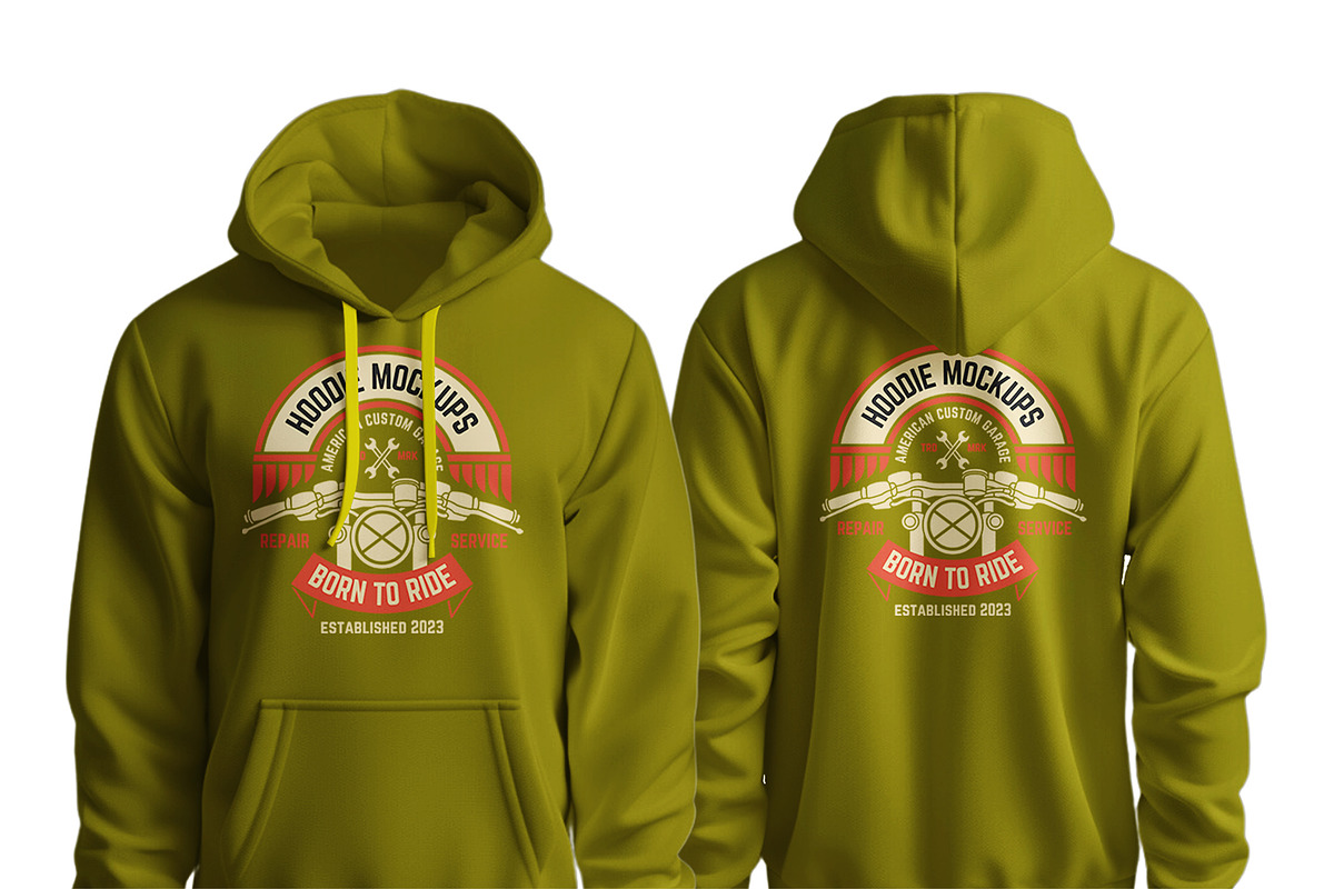 Hoodie Mockup, a Hoody Mockup by Mockupnine (Photo 1 of 2)