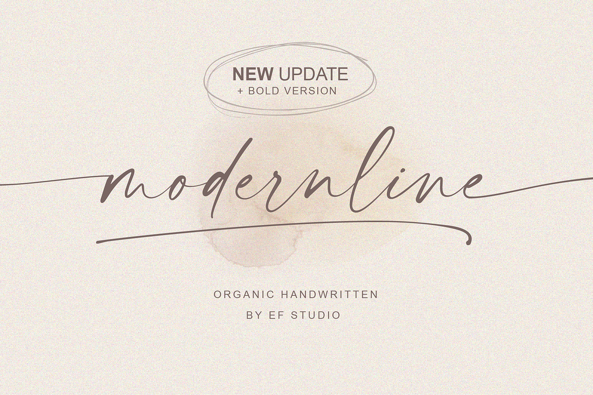 Modernline | Organic Handwritten