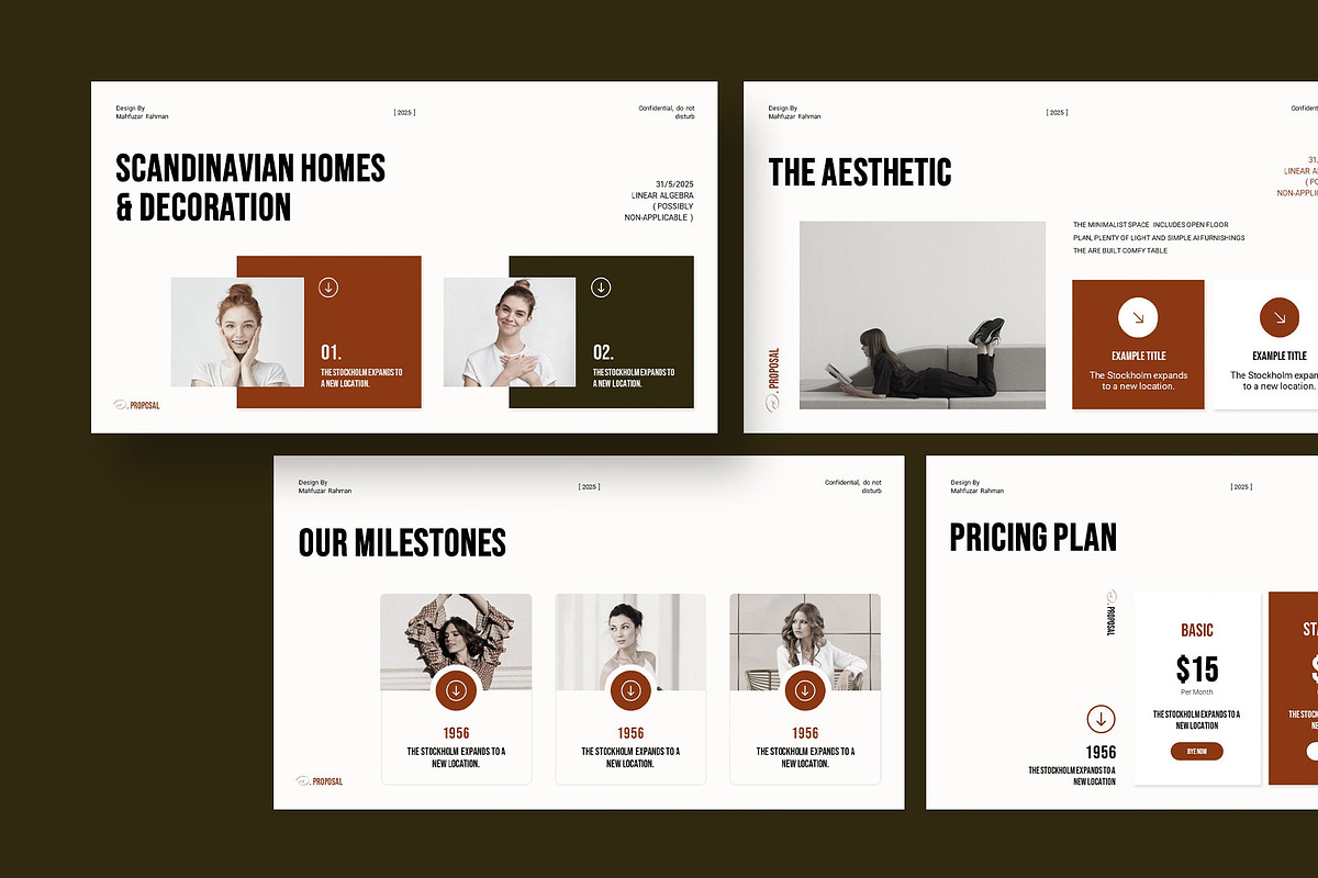 Interior Design Proposal, a Presentation Template by KreateTribe (Photo 6 of 6)