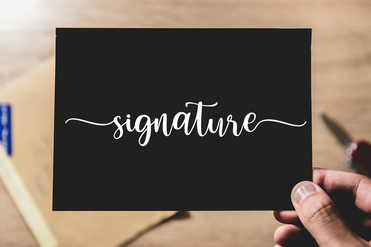 Hello Besstie, a Script Font by Strong.co (Photo 6 of 8)