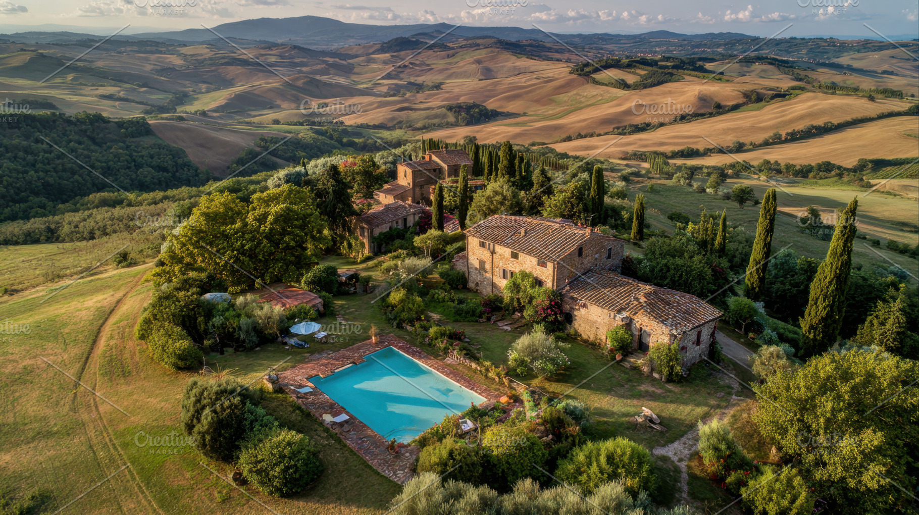 Charming Tuscany villa, a Photo by Beautiful things
