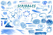 Watercolor Scribble and Doodles, a Graphic by Corner Croft (Thumbnail 11 of 12)